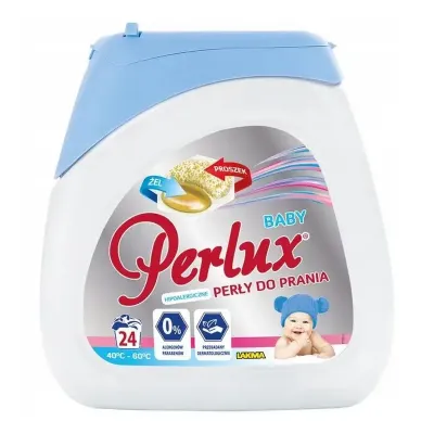 Капсулы для стирки Perlux super compact baby Гипоаллергенные 24 шт (24796)
