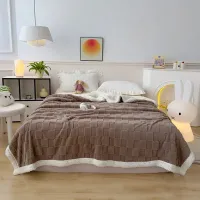 Покривало No Brand Cuddly 180х200 см Brown (id_1747)