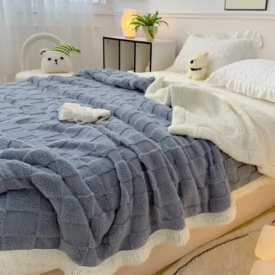 Покривало No Brand Cuddly 180х200 см Blue (id_1757)