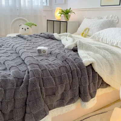 Покривало No Brand Cuddly 180х200 см Gray (id_1750) Покривало No Brand Cuddly 180х200 см Gray (id_1750)