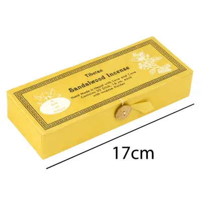 Пахощі Тибетські No Brand PP-BOX B Тибетський Сандал 17х6,5х3,5 см Бежевий 31 шт (27916) Пахощі Тибетські No Brand PP-BOX B Тибетський Сандал 17х6,5х3,5 см Бежевий 31 шт (27916)