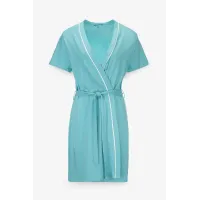 Халат женский Ellen LGM201/12/01/TTTIFFANY L Бирюзовый shop (2002000563538)