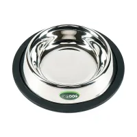 Миска для тварин Hi Dog 1101E 1500 мл Сріблястий (2100104240017)