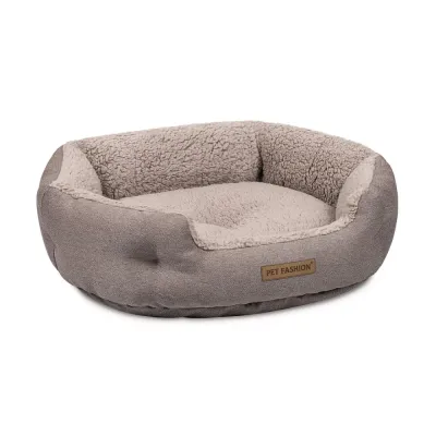 Лежак для собак Pet Fashion Brig 58х48х20 см Коричневый (PR441488)