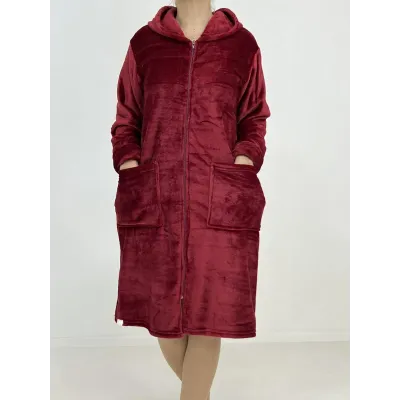 Халат жіночий Бордо Triko 48-50 Бордовий (52471629-1)