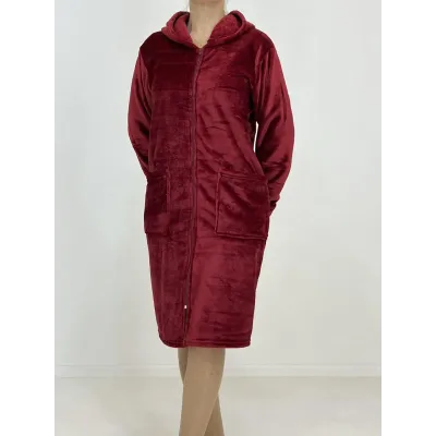 Халат жіночий Бордо Triko 48-50 Бордовий (52471629-1)