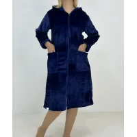 Халат жіночий зимовий Triko 48-50 Темно-синій (92024379-1)