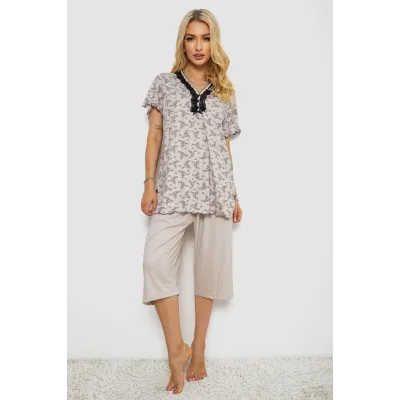 Піжама жіноча Stil Moda Різнокольоровий XXXL 243R6968 (122532_852891)