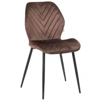 Стілець AMF Daisy 56x47x86 см Коричневий (553527)