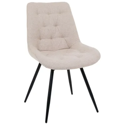 Стул AMF Liara 360 58x51x84 см Кремовый (554031)