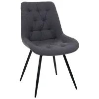 Стул AMF Liara 360 58x51x84 см Темно-серый (554030)