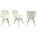 Крісло Jumi Scandinavian Design 46x73x48 см White (1189464602)