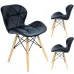 Кресло Jumi Scandinavian Design 73х46 см Black