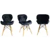 Кресло Jumi Scandinavian Design 73х46 см Black