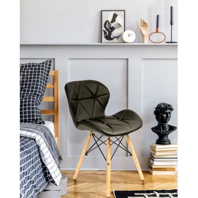 Кресло Jumi Scandinavian Design 73х46 см Black
