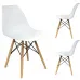 Крісло Jumi Plastic Chair 78х45 см White