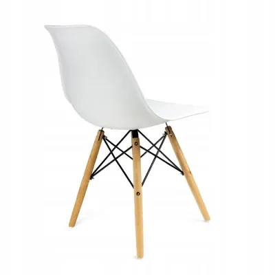 Крісло Jumi Plastic Chair 78х45 см White