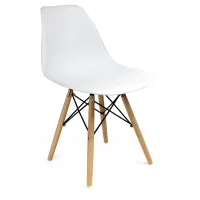 Крісло Jumi Plastic Chair 78х45 см White