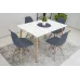 Крісло Jumi Plastic Chair 81х46 см Grey Крісло Jumi Plastic Chair 81х46 см Grey