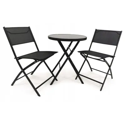 Комплект меблів Kontrast TASOS Black 3 шт