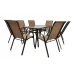 Стол садовый Kontrast MAJORKA 120x70x70 см Brown (1626291300) Стол садовый Kontrast MAJORKA 120x70x70 см Brown (1626291300)