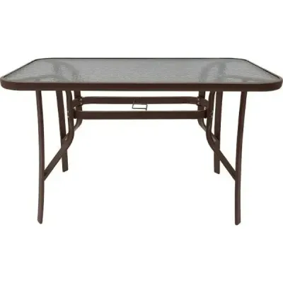Стіл садовий Kontrast MAJORKA 120x70x70 см Brown (1626291300) Стіл садовий Kontrast MAJORKA 120x70x70 см Brown (1626291300)