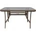 Стол садовый Kontrast MAJORKA 120x70x70 см Brown (1626291300)