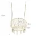 Садова качеля-гамак GardenLine 80х60х120 см Beige (HAM2696)