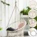Садова качеля-гамак GardenLine 80х60х120 см Beige (HAM2696)