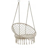 Садовая качеля-гамак GardenLine 80х60х120 см Beige (HAM2696)