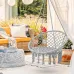 Садовая качеля-гамак Garden Line 80х60х120 см Grey Садовая качеля-гамак Garden Line 80х60х120 см Grey