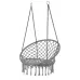 Садовая качеля-гамак Garden Line 80х60х120 см Grey