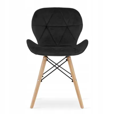 Крісло LEOBERT Lago 74х48 см Black Крісло LEOBERT Lago 74х48 см Black