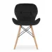 Крісло LEOBERT Lago 74х48 см Black Крісло LEOBERT Lago 74х48 см Black