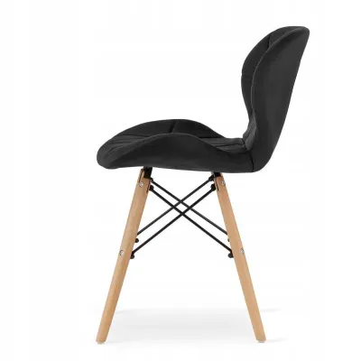 Крісло LEOBERT Lago 74х48 см Black Крісло LEOBERT Lago 74х48 см Black