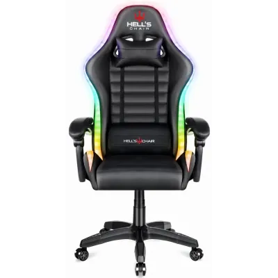 Компьютерное кресло Hell's HC-1003 LED RGB Black (5904204981866) Компьютерное кресло Hell's HC-1003 LED RGB Black (5904204981866)