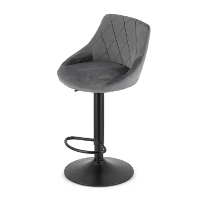 Барный стул LEOBERT KAST 105х34 см Grey