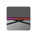Комп'ютерний стіл huzaro Hero 1.7 RGB 120x60x77 см Black