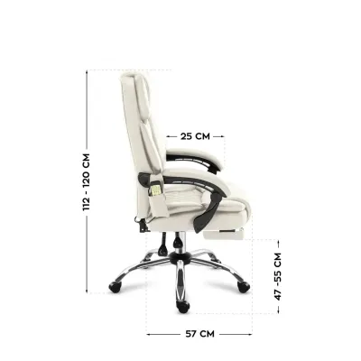 Крісло офісне Mark Adler Boss 6.0 Beige