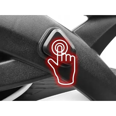 Комп'ютерне крісло Kontrast Venos Black (5901386202505)