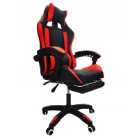 Комп'ютерне крісло Kontrast Viper Black-Red (5901386202147)