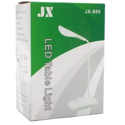 Аккумуляторная настольная лампа No Brand JX 88O USB Бело-голубой (2104618724)