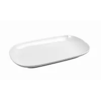 Тарілка овальна One Chef 24х15 см Білий Тарілка овальна One Chef 24х15 см Білий