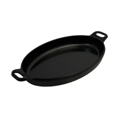 Пательня овальна для подачі One Chef 21х14 см Чорний Пательня овальна для подачі One Chef 21х14 см Чорний