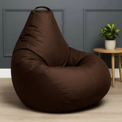 Крісло мішок із внутрішнім чохлом Altan 130x100 см Коричневий (H061)