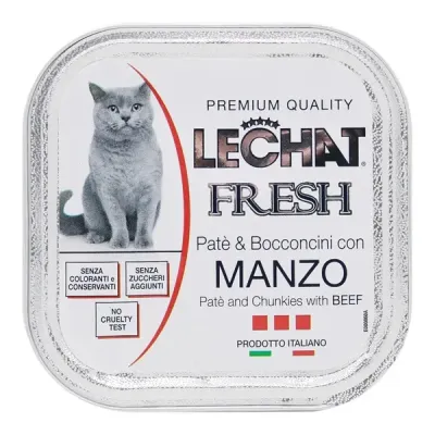Вологий корм для котів Monge LCE Cat Wet Fresh яловичина 100 г (000025529)
