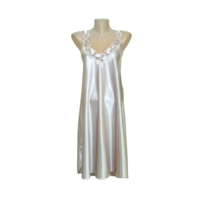 Ночнушка жіноча No Brand Jasmin 2XL Білий (2758703040) Ночнушка жіноча No Brand Jasmin 2XL Білий (2758703040)
