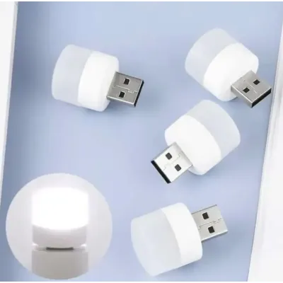 Світлодіодна USB-лампа No Brand 5V/1W 10 шт Білий (2104618747)