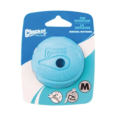 Мяч свистунец для собак Chuckit! М Голубой (202203D) Мяч свистунец для собак Chuckit! М Голубой (202203D)
