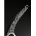 Кухонный нож Gorillas BBQ Сатори ручной работы 29 см Черный (KN226) Кухонный нож Gorillas BBQ Сатори ручной работы 29 см Черный (KN226)